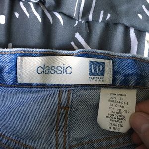 Vintage GAP classic high waisted jeans